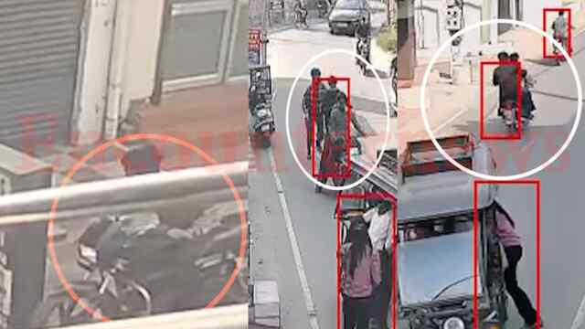 Jalandhar News: गन प्वाइंट पर K.P Property Advisor की दुकान पर हुई लूटपाट की CCTV आई सामने