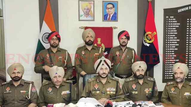 Punjab News: 5 किलो हेरोइन और हथियारों सहित 10 आरोपी गिरफ्तार, देखें वीडियो