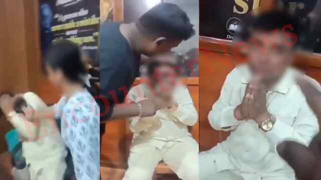 कोचिंग सेंटर में छात्रा से छेड़छाड़ मामले में टीचर की चप्पलों से पीटाई, वीडियो वायरल
