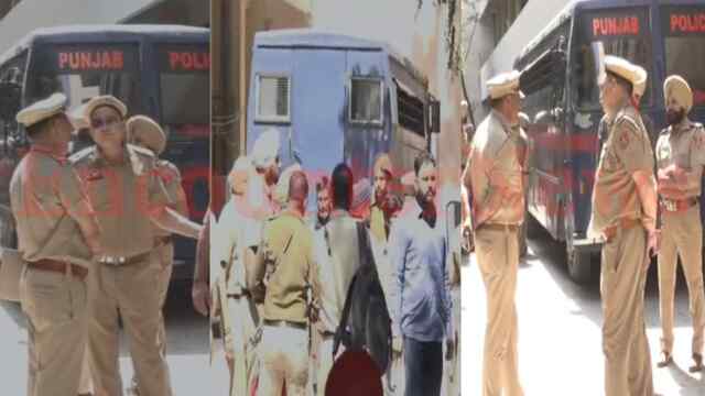 Punjab News: High security में A Category के गैंगस्टर को कोर्ट में किया पेश, मिला रिमांड, देखें वीडियो