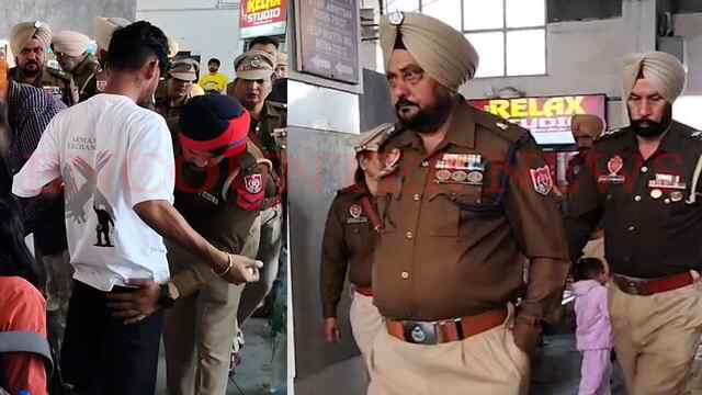 Punjab News: रेलवे स्टेशन पर भारी पुलिस फोर्स तैनात, देखें वीडियो