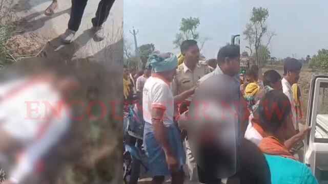 बिजली के खंभे से Bike की जोरदार टक्कर, Carpenter की मौत, देखें वीडियो