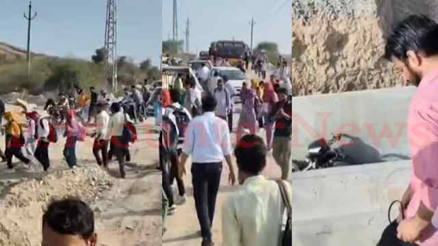 बेटी ने किया Suicide का प्रयास, अस्पताल जाते हुए पिता की मौत, देखें वीडियो
