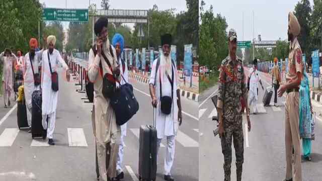 Punjab News : Baisakhi मनाने के लिए Pakistan गए 2238 सिख तीर्थयात्री भारत लौटे, देखें वीडियो