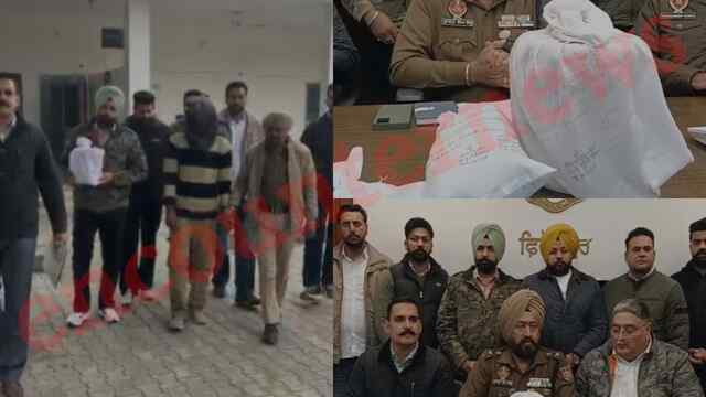 Punjab News: 7.800 किलो हेरोइन सहित तस्कर गिरफ्तार, देखें वीडियो