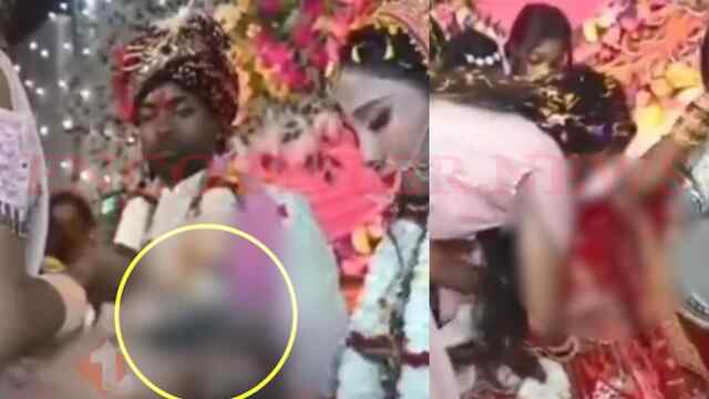 मातम में बदली शादी, सनकी आशिक ने दुल्हन पर चलाई गोली, Viral हुआ वीडियो