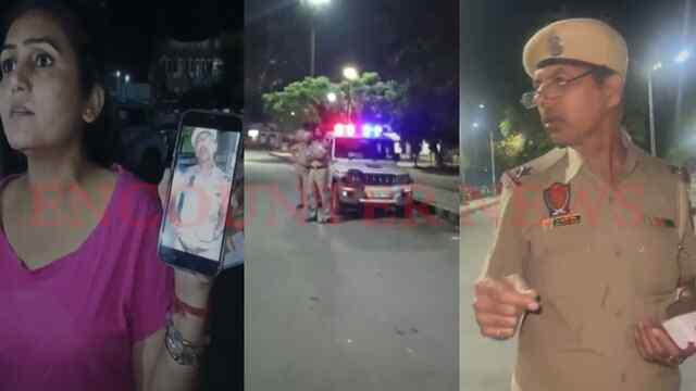Jalandhar News: नाकेबंदी पर पुलिस ने व्यक्ति को मारे थप्पड़, महिला के आरोप, गाड़ी लेकर निकले कर्मी, देखें वीडियो