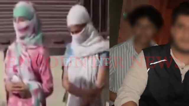 एक्टिवा सवार युवकों पर लगे लड़की से बदतमीजी के आरोप, हुआ हंगामा, देखें वीडियो