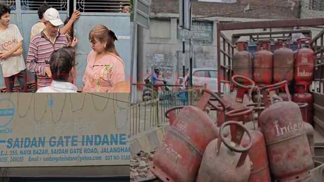 Jalandhar News: LPG Gas Agency में गेट बंद होने पर लोग हुए पैनिक, मैनेजर ने किया खुलासा, देखें वीडियो