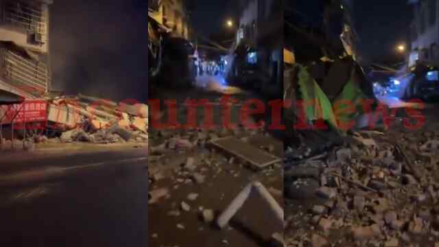 5.2 तीव्रता से लगे भूकंप के झटके ढह गईं 13 इमारतें, देखें वीडियो