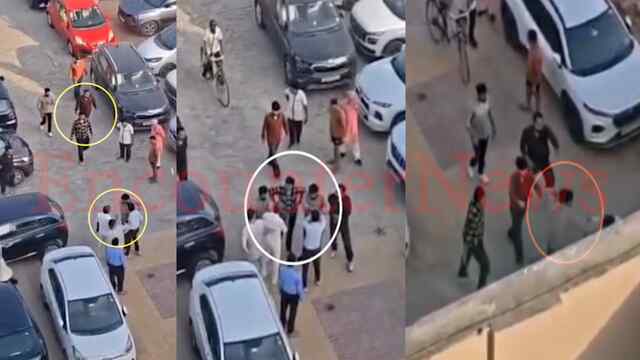 रास्ता न देने पर थार सवार युवकों की गुंडागर्दी, इंजीनियर को पीटा, देखें वीडियो