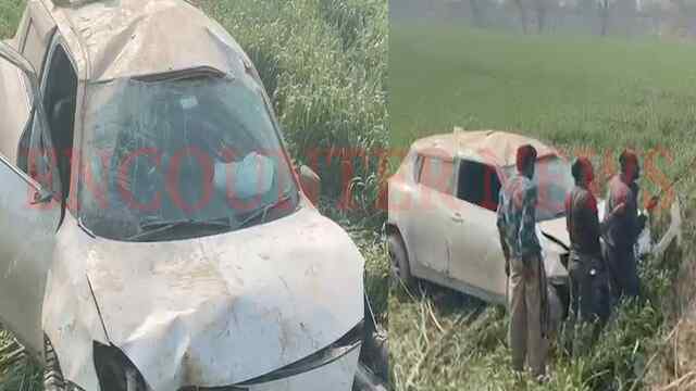 Punjab News: डॉक्टर की पलटी Swift Car, रोड ना बनने के कारण हो रहे हादसे, देखें वीडियो
