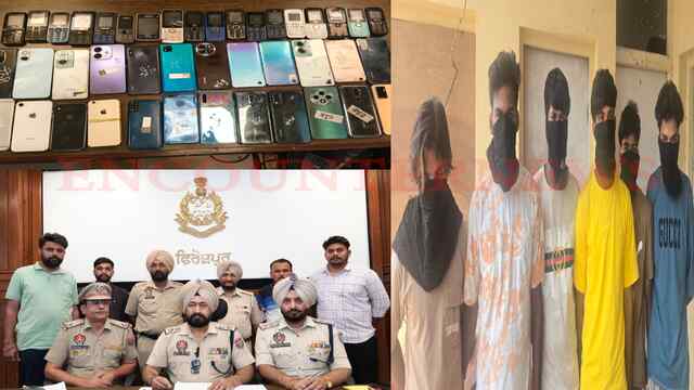 Punjab News: लूटपाट मामले में 7 आरोपी गिरफ्तार, 42 फोन व 2 बाइक बरामद, देखें वीडियो
