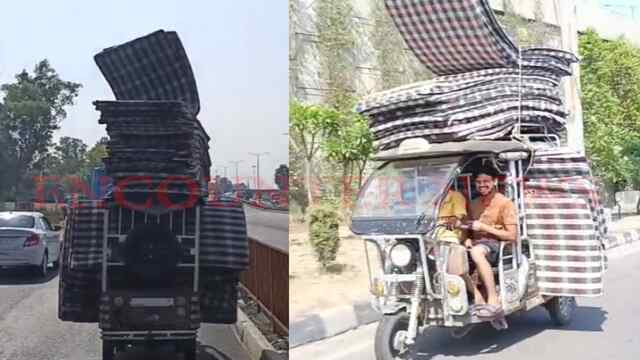 Jalandhar News: ई-रिक्शा चालक ने उड़ाई नियमों की धज्जियां, बोला- नहीं रोकती पुलिस, देखें वीडियो