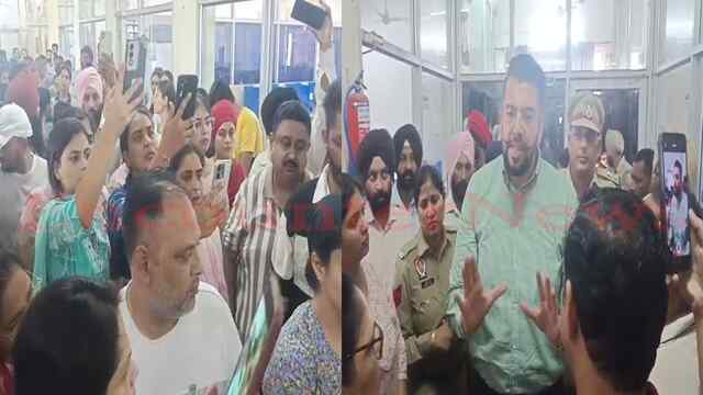 Jalandhar News : CT Institute में हंगामा, Exam के दौरान Computer हुए बंद, देखें वीडियो