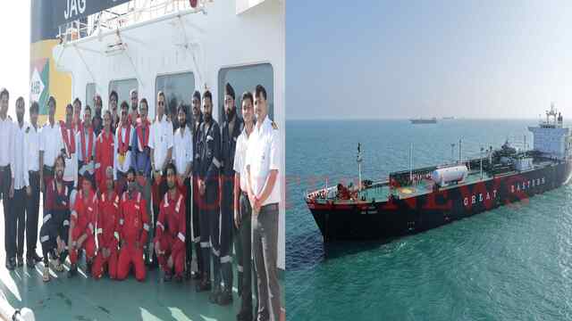 47,000 मीट्रिक टन LPG लेकर भारत पहुंचा Jag Vasant, Crew Members के खिले चेहरे, देखें वीडियो