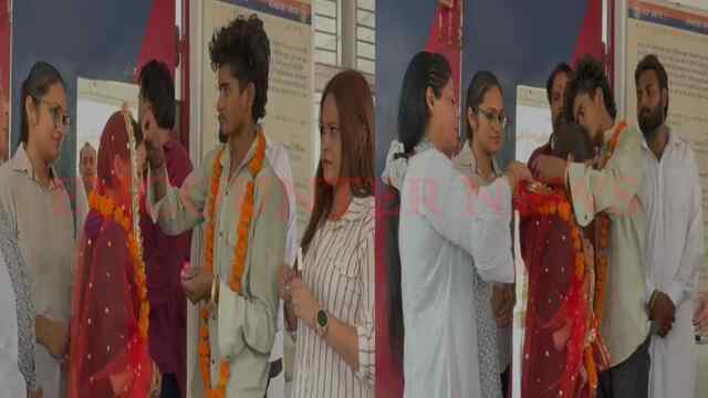 Jalandhar News: पहले युवक को पीटा, अब परिवार ने थाने में करवाई दोनों की शादी, देखें वीडियो