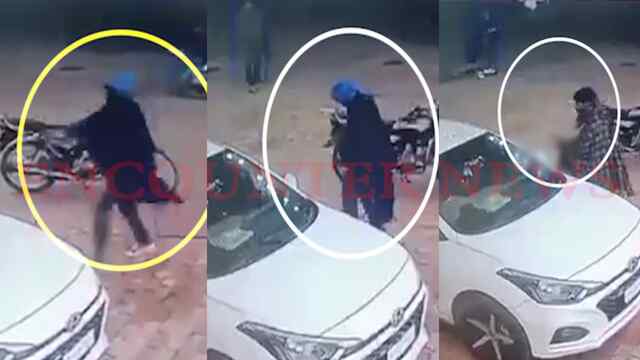 ठेके पर पैसे लेने आए Recovery कर्मी पर बदमाशों ने की Firing, नाबालिग समेत 2 काबू, देखें CCTV
