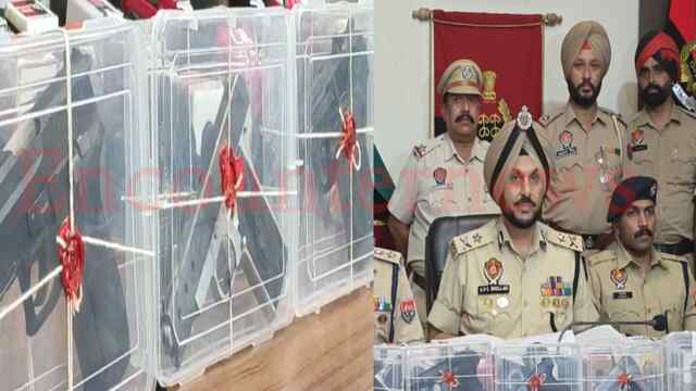Punjab News: 8 आधुनिक पिस्तौल सहित 5 गिरफ्तार, देखें वीडियो
