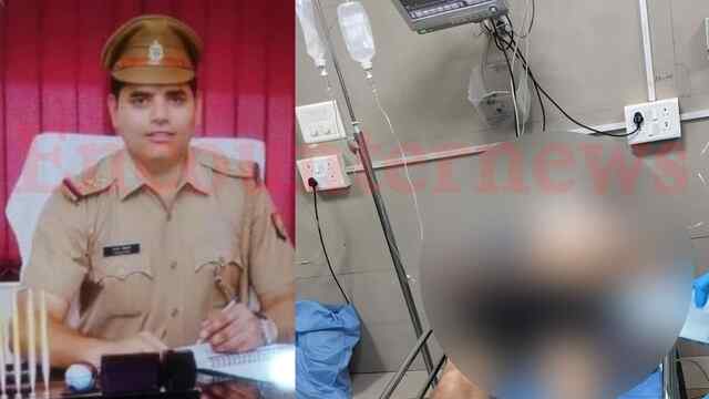 गोली लगने से Inspector घायल, SP का आया बयान, देखें वीडियो