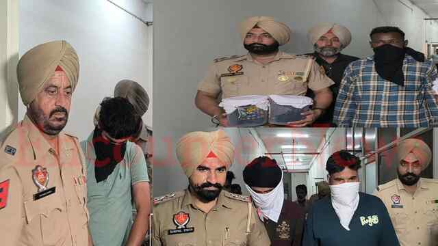 Punjab News: मर्डर केस सहित अन्य वारदातों में शामिल 6 आरोपी हथियारों सहित गिरफ्तार, देखें वीडियो