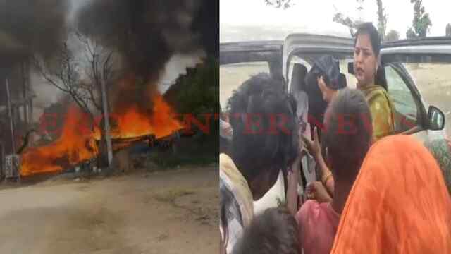 Punjab News: प्रवासी मजदूरों की झुग्गी-झोपड़ियों में लगी आग, एक बच्चे की मौत, देखें वीडियो