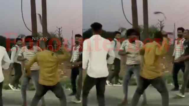 10 रुपये को लेकर ऑटो चालक को बेल्टों से पीटा, देखें वीडियो