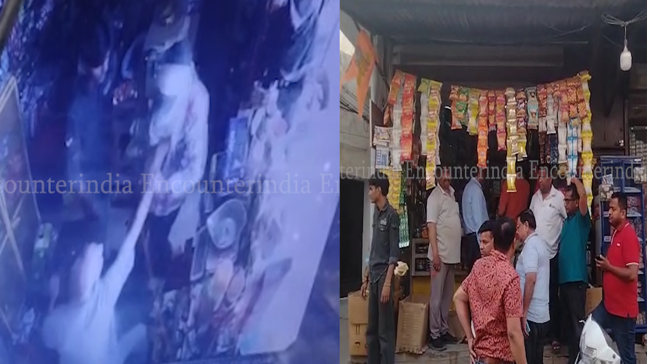 Punjab News: Gun Point पर सरे बाजार दुकानदार से हुई लूट, देखे CCTV
