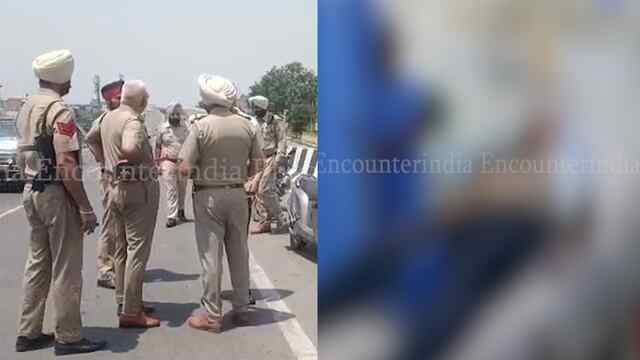 Jalandhar Pathankot National Highway पर बाइक बदमाशों ने कार चालको पर चलाई गोलियां, देखें वीडियो