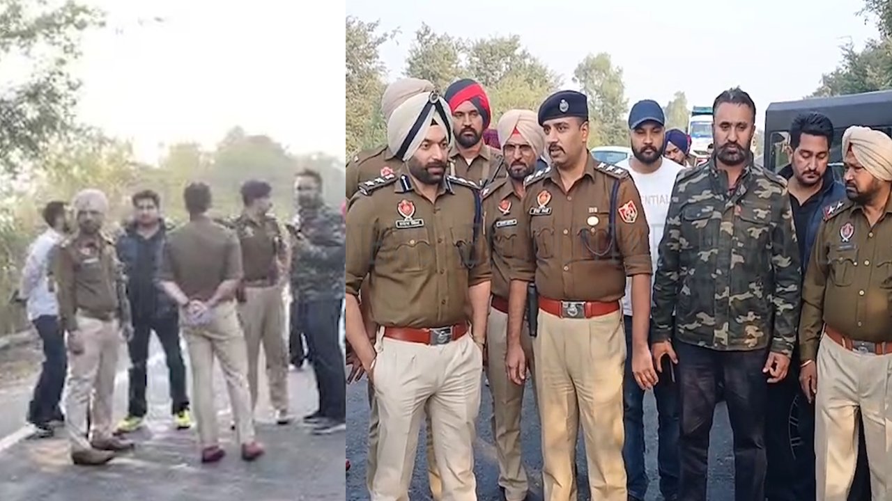 Punjab News: नाके पर Thar चालक और Police में चली गोलियां, देखें वीडियो