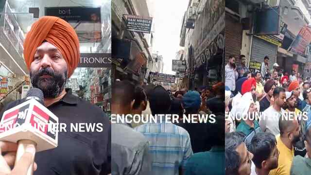 Jalandhar News: Guru Nanak Mobile पर GST विभाग की Raid, लोगों ने की दुकानें बंद, भारी हंगामा, देखें Live