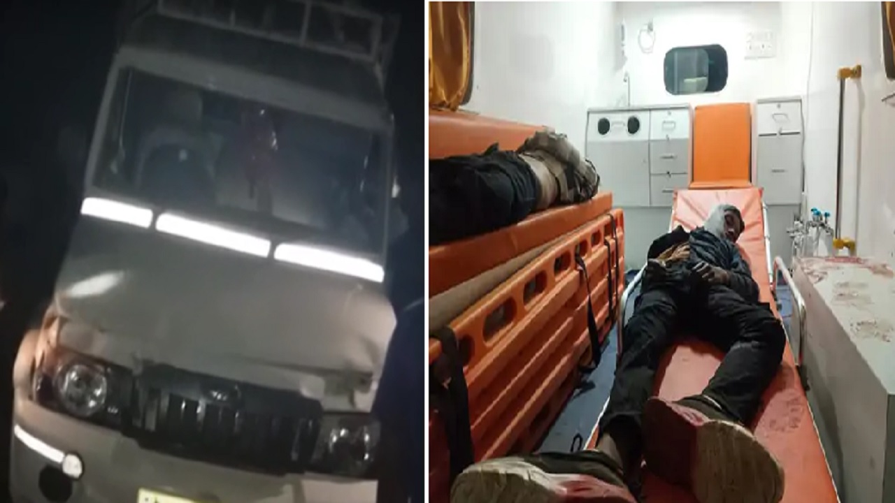 पत्थर से टकराने के बाद पलटी Pickup, 2 की मौत, शादी से लौट रहे थे लोग पत्थर से टकराने के बाद पलटी Pickup, 2 की मौत, शादी से लौट रहे थे लोग
