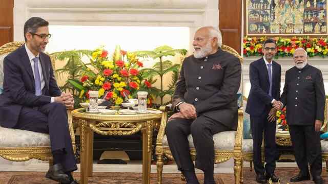 AI Impact Summit के बीच PM Modi से मिले Sundar Pichai, बोले – ‘भारत आकर बहुत अच्छा लगा’
