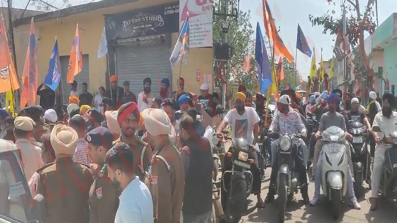Punjab News: Border पर भारी पुलिस तैनात, देखें वीडियो