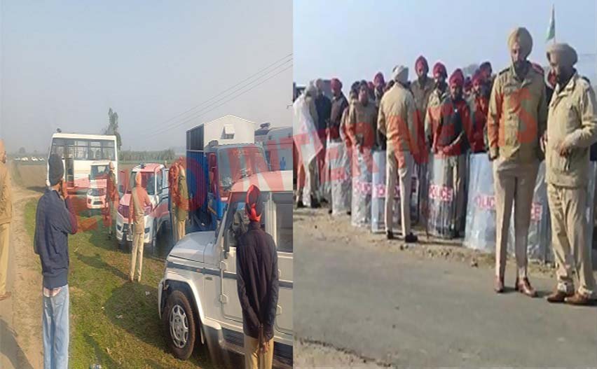 Punjab News: आमने सामने हुए पुलिस और लोग, माहौल तनावपूर्ण