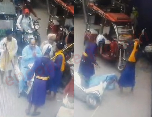 Punjab: Shiv Sena नेता पर हमले की दिल दहलाने वाली CCTV आई सामने, देखें वीडियो