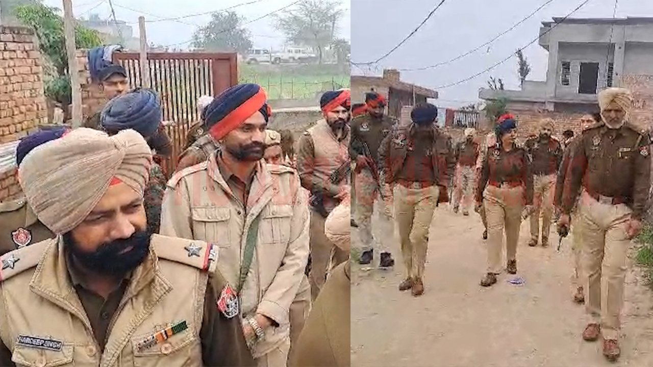 Punjab News: नशे के लिए बदनाम गांव में छापेमारी, घरों में जांच, दो तस्कर गिरफ्तार, देखें वीडियो