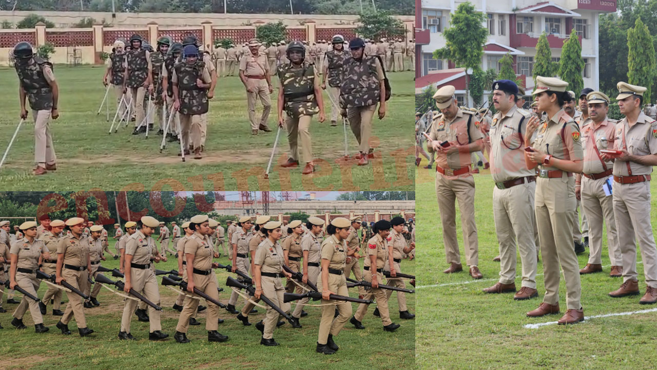 Haryana News: जनरल परेड में DCP ने ईआरवी चालकों को दी सख्त हिदायतें