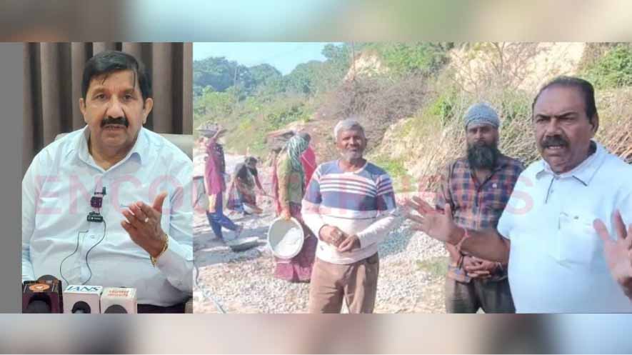 पंजावर के समाजसेवी रणजीत राणा ने सड़क निर्माण के लिए दान की 2 कनाल भूमि