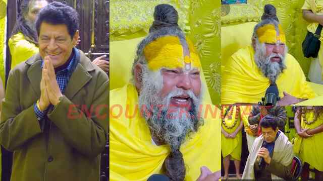Premanand Maharaj से मिलने पहुंचे महाभारत के युद्धिष्ठिर, कही ये बात, देखें वीडियो