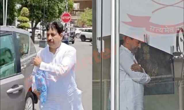 Jalandhar News: अब ED Office में जांच में शामिल होने पहुंचे MLA Raman Arora, देखें वीडियो