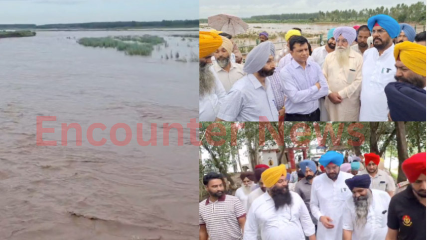 Punjab News: रावी नदी पर पहुंचे Cabinet Minister Dhaliwal, बोले- BSF चौकियों पर मंडरा रहा खतरा, देखें वीडियो