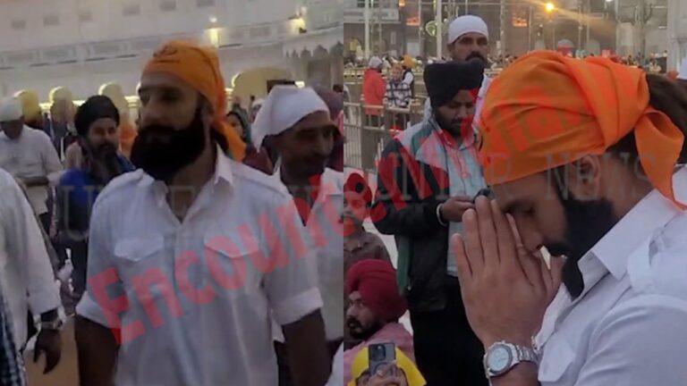 Punjab News: बॉलीवुड अभिनेता Ranveer Singh ने Golden Temple में मत्था टेका, देखें वीडियो
