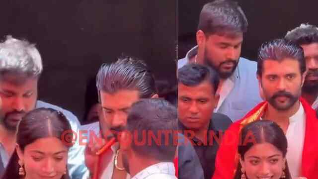 Vijay-Rashmika ने शादी के बाद तिरुपति बालाजी में किए दर्शन, फैंस को दिया खास तोहफा, देखें वीडियो