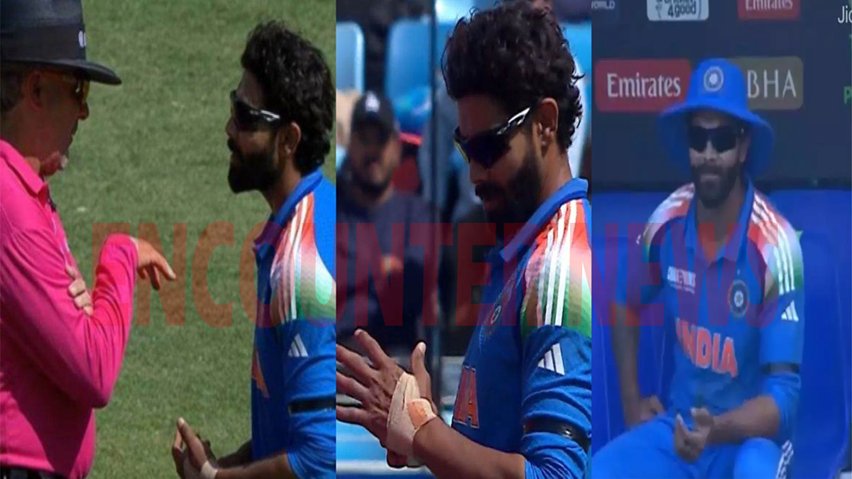 Australia के खिलाफ मैच में अंपायर ने Ravindra Jadeja को बोलिंग से रोका, जानें मामला