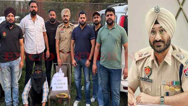 Jalandhar News : 4.72  किलो ग्राम हेरोइन सहित तस्कर  गिरफ्तार