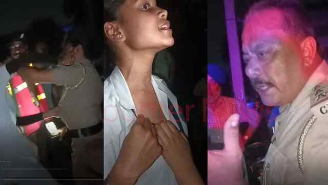 Police और युवती के बीच झड़प, थप्पड़ मारने और फोन छीनने के लगे आरोप, देखें वीडियो