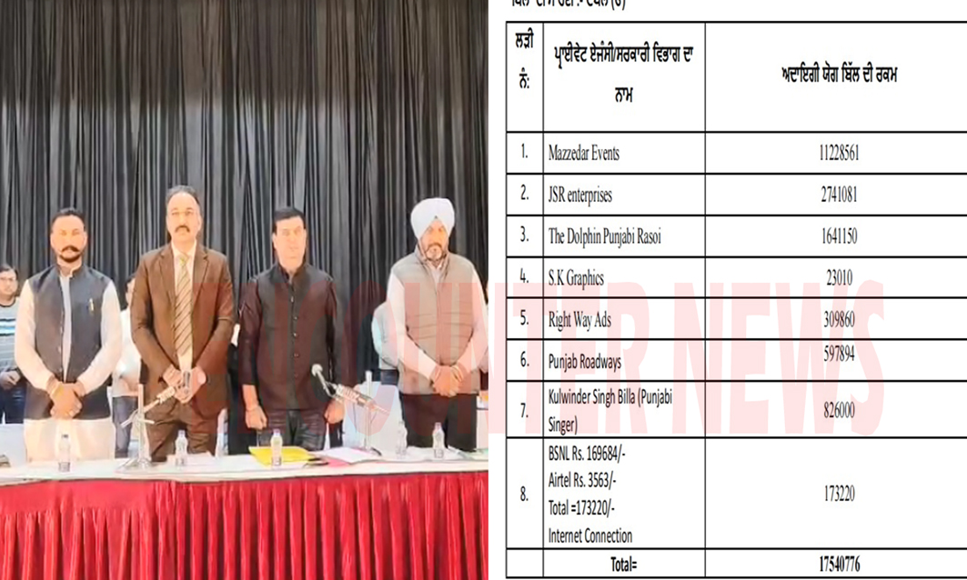 Jalandhar News: निगम हाउस के प्रस्ताव 99 पर BJP ने किया हंगामा, 8 लाख रुपए में बुलाया गायक