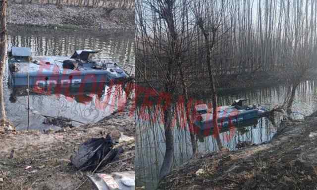 नहर में गिरा CRPF का वाहन, 7 जवान घायल