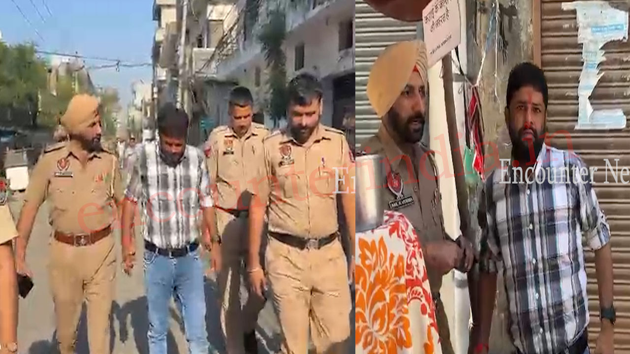 Punjab News: नेता विशाल ठाकुर अवद को हथियार के मामले में किया राउंडअप, देखें वीडियो